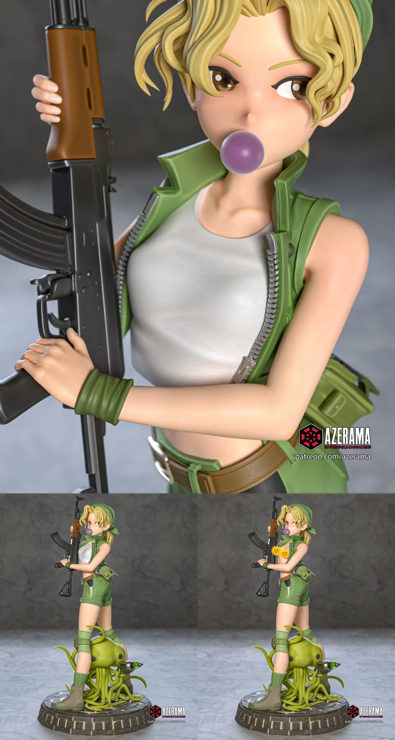 Eri Kasamoto STL model for 3D printing
