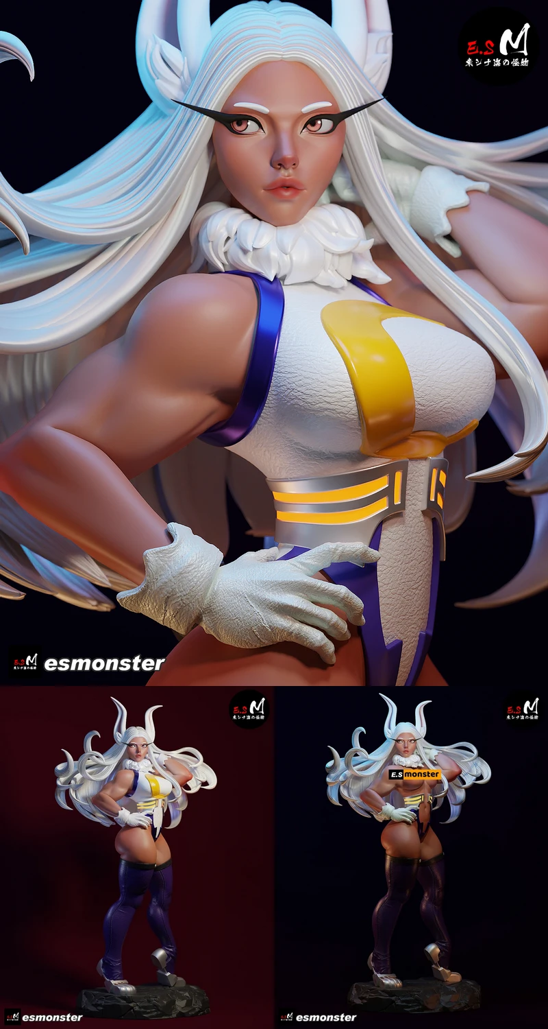 Bunny Fighter Girl – Hero Style STL model for 3D printing