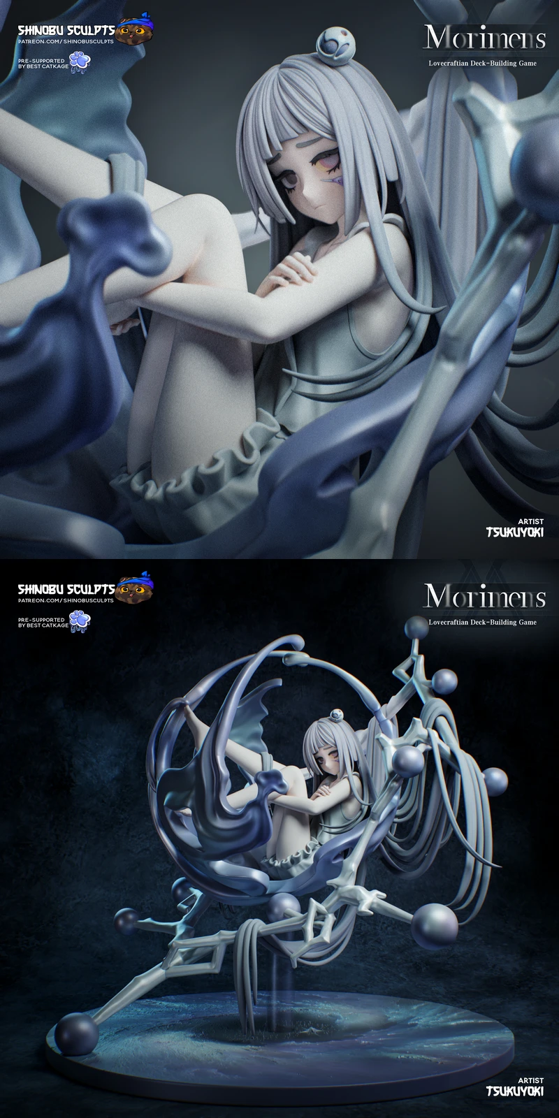 Faint – Morimens Series STL Figure for 3D Printing STL model for 3D printing