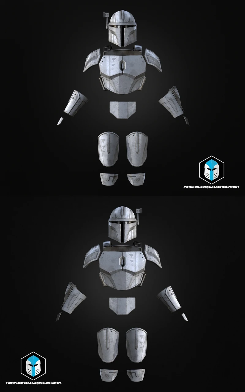 Mandalorian Armor & Helmet – Fortnite Edition STL Set for 3D Printing STL model for 3D printing