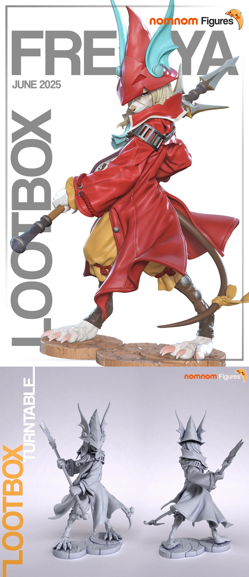 Freya Crescent – Final Fantasy IX STL model for 3D printing