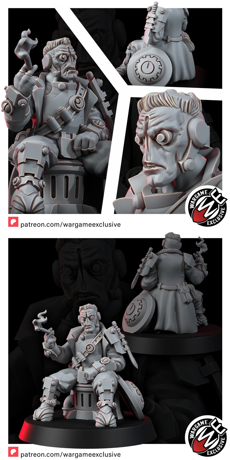 GREATER GOOD THE NECROCITY SECURITY GUARD STL model for 3D printing