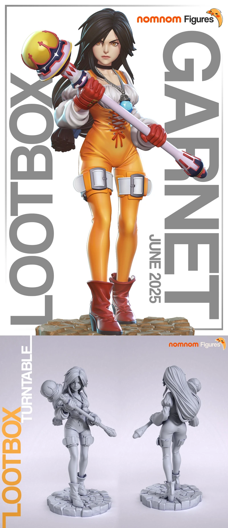 Garnet Til Alexandros – Final Fantasy IX STL model for 3D printing