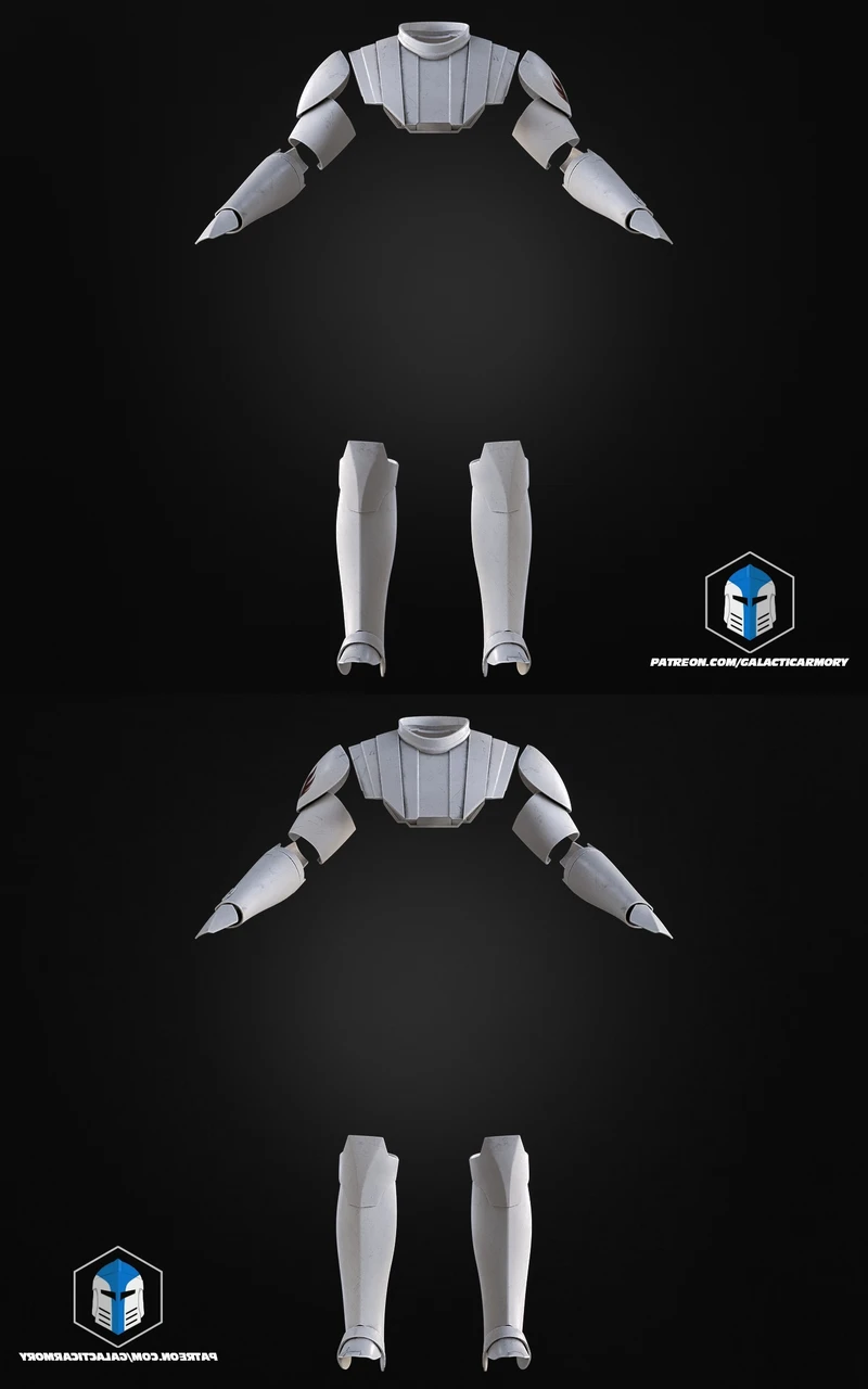 General Kenobi Armor – Star Wars Clone Wars STL Set for 3D Printing STL model for 3D printing
