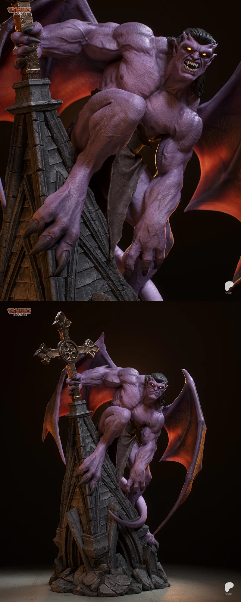 Goliath – Gargoyles STL Figure for 3D Printing STL model for 3D printing