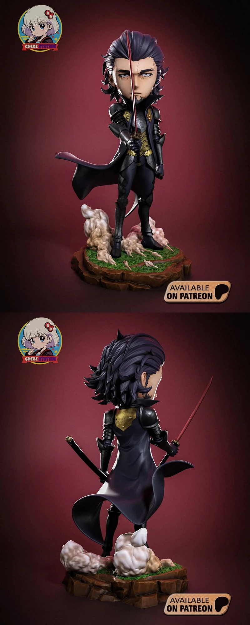Solo Leving 3D Printable Figure STL File STL model for 3D printing