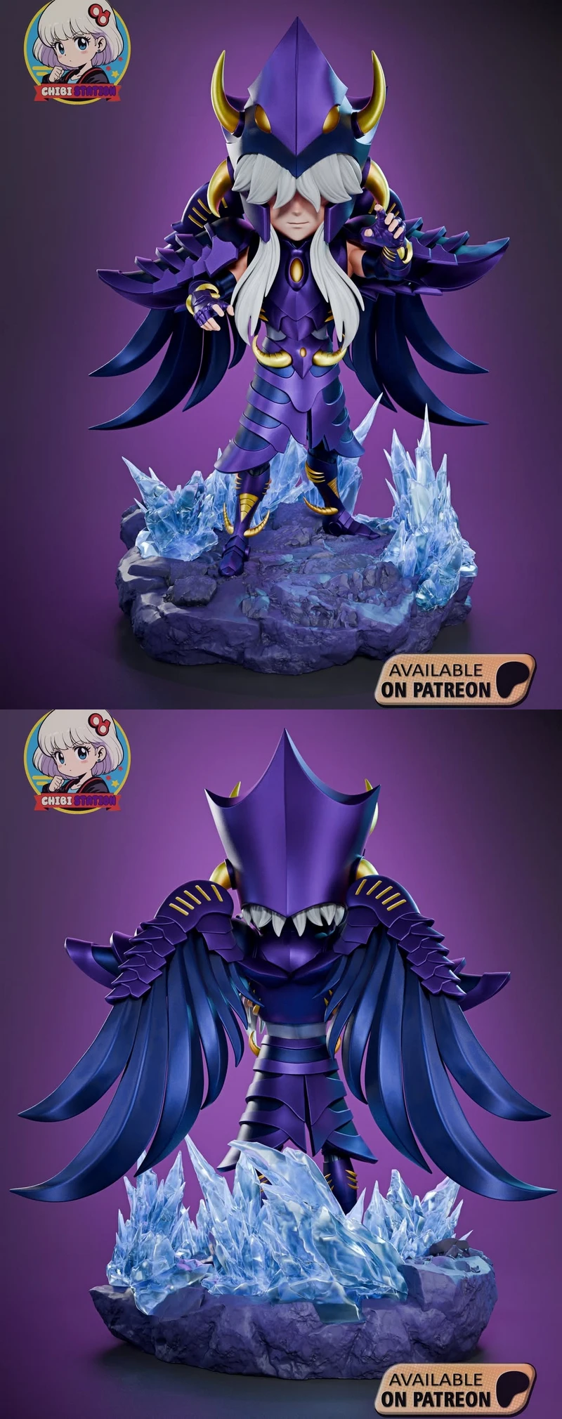 Griffon Minos STL – Saint Seiya 3D Printable Figure STL model for 3D printing