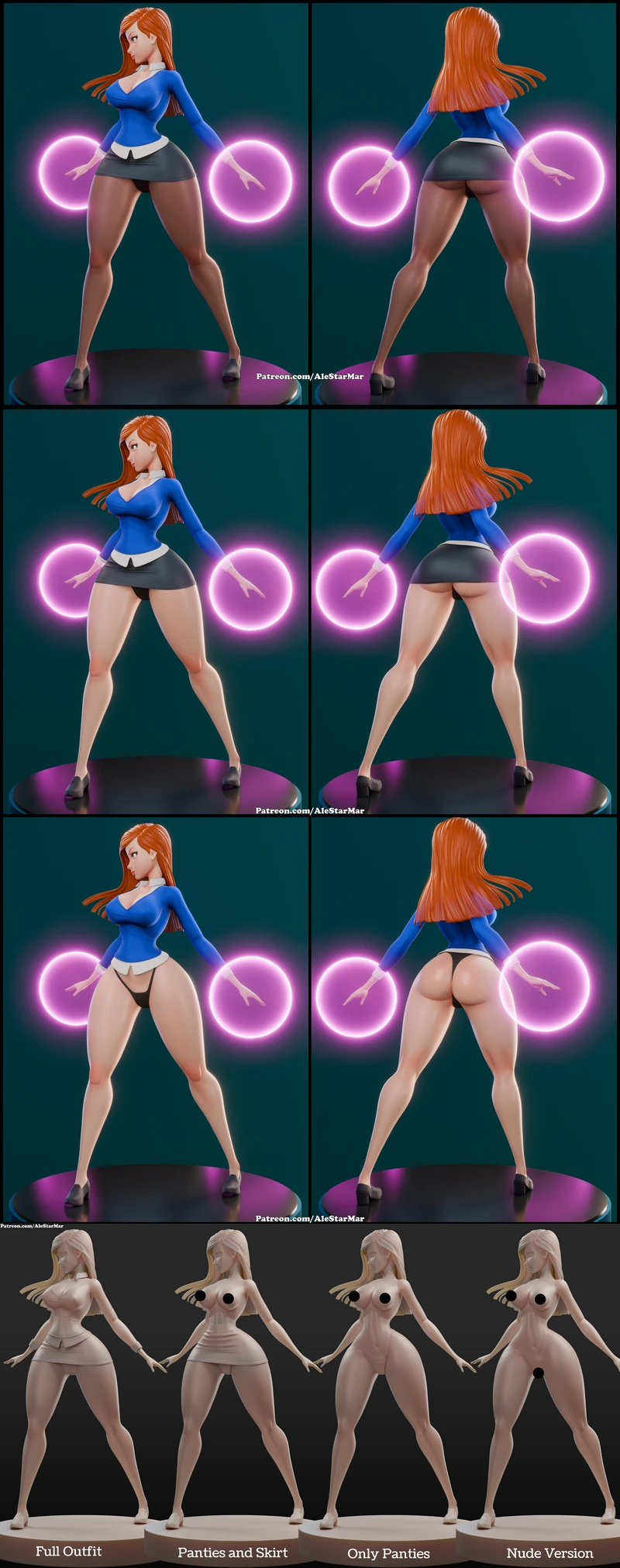 Gwen Tennyson extra STL model for 3D printing