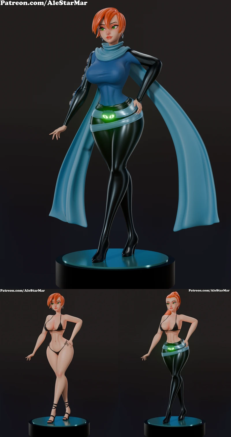 Gwendolyn STL model for 3D printing