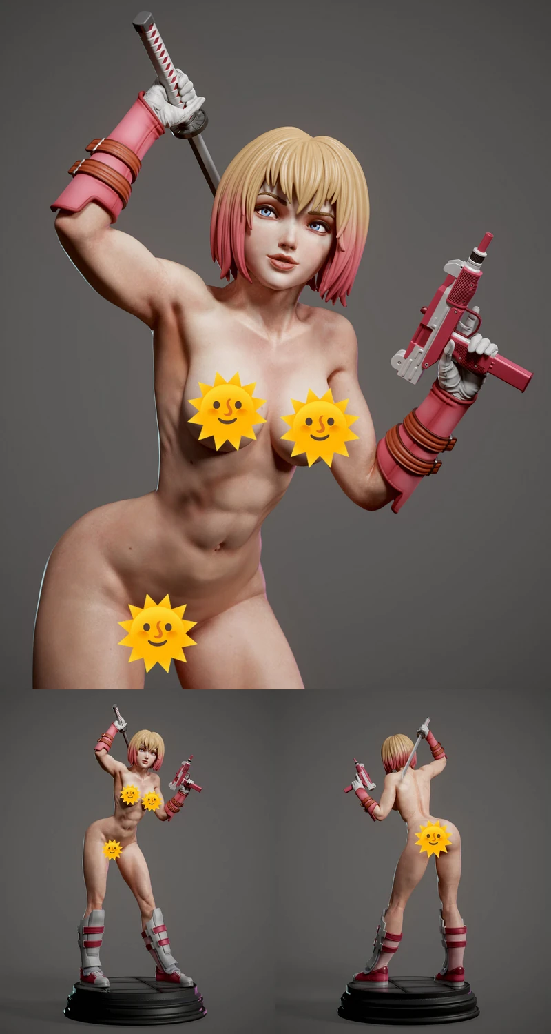 Gwenpool extra STL model for 3D printing