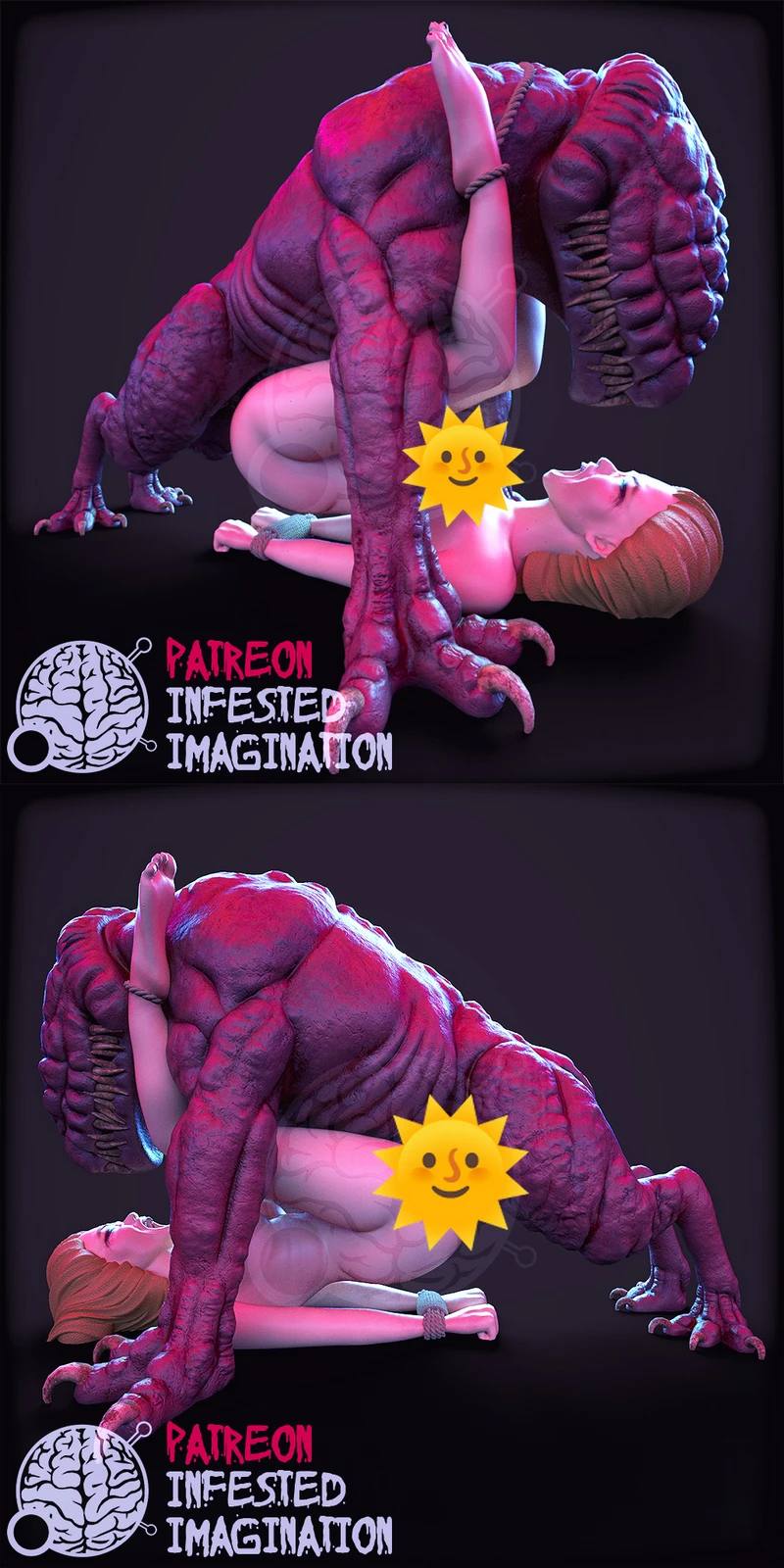 HELLHOUND STL model for 3D printing