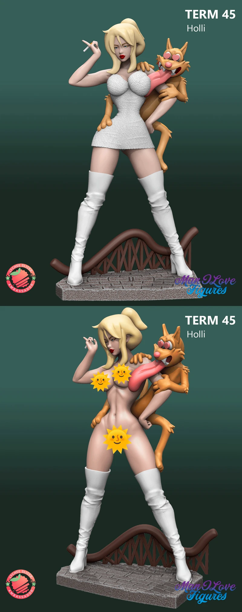 Holli Would Cool World Figure STL model for 3D printing
