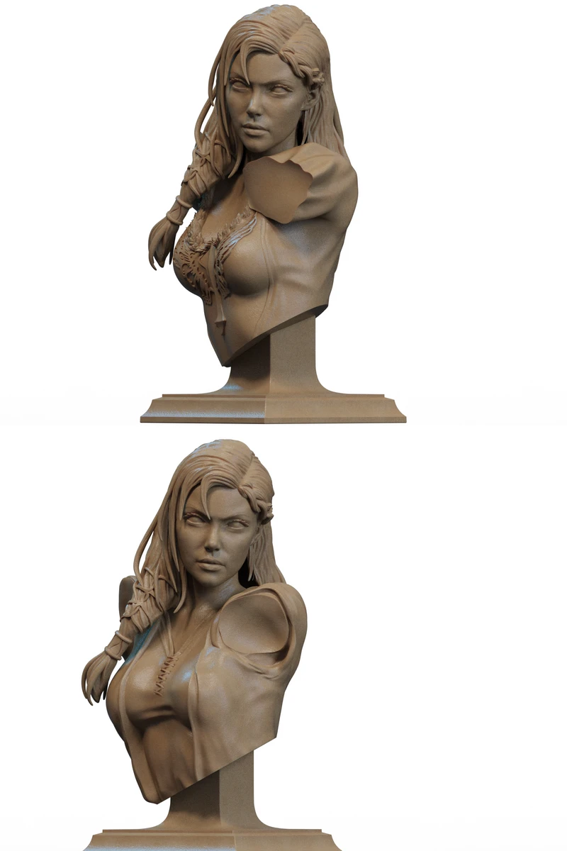 Hera Bust STL model for 3D printing