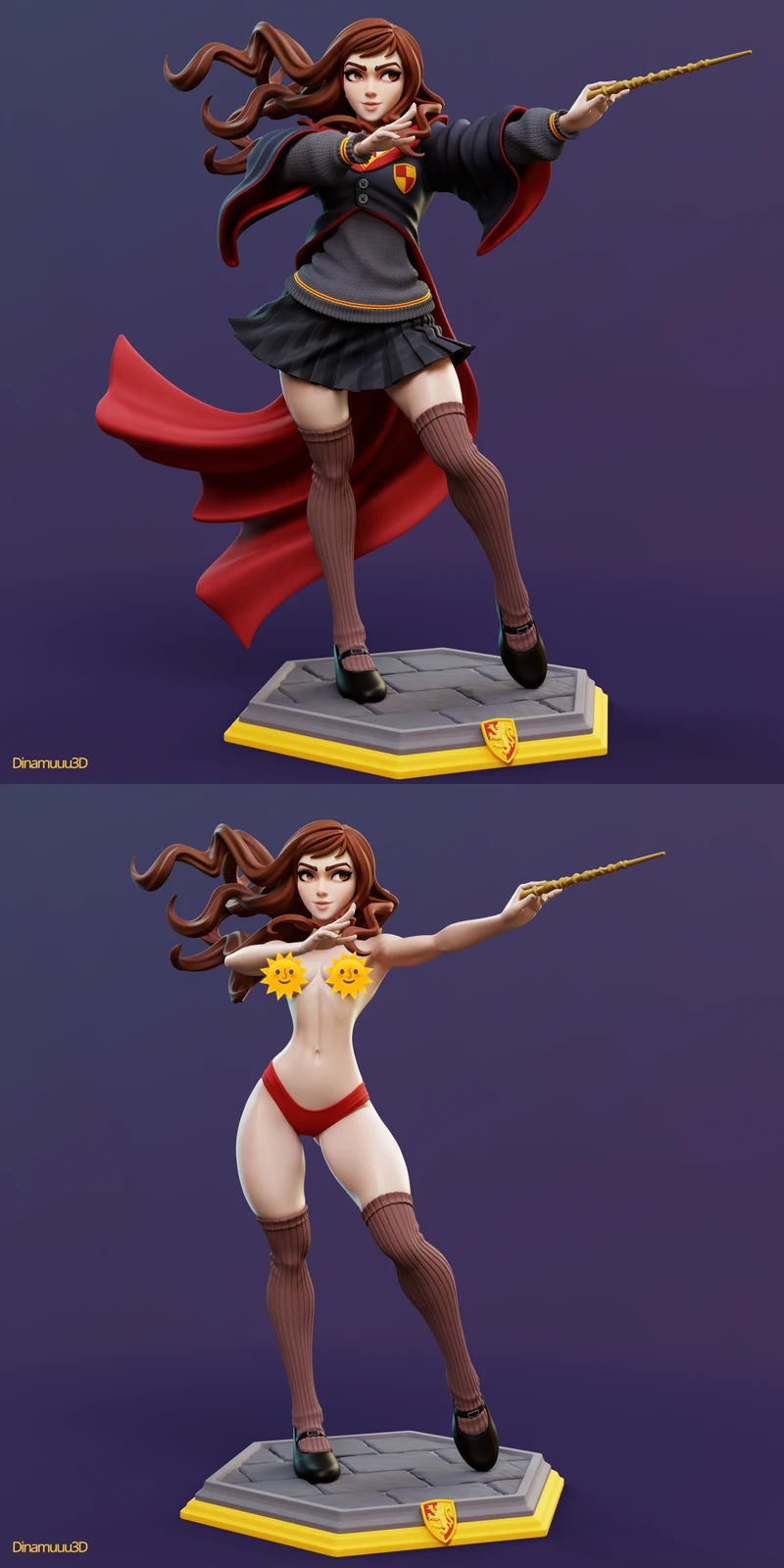 Hermione Granger STL File for 3D Printing STL model for 3D printing