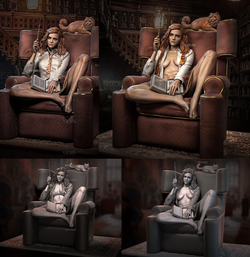 Hermione’s Secrets STL model for 3D printing