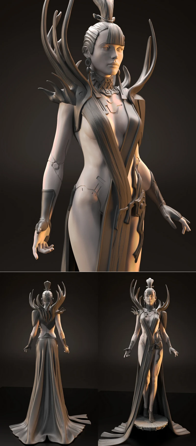 Hikari – Anime-Style STL Figure for 3D Printing STL model for 3D printing