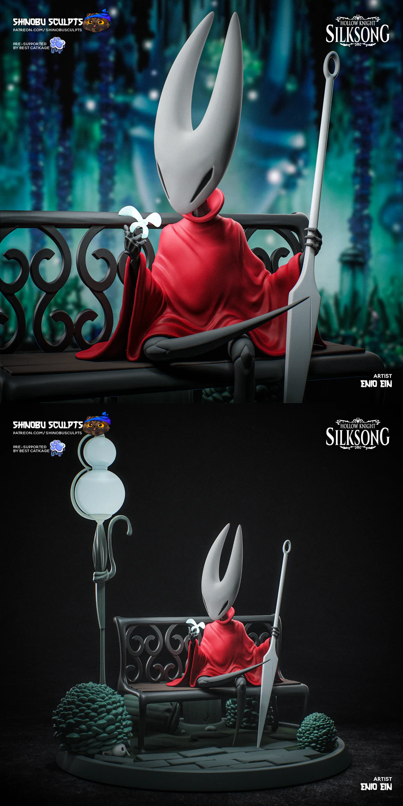 Hollow Knight Silksong Hornet STL File for 3D Printing STL model for 3D printing