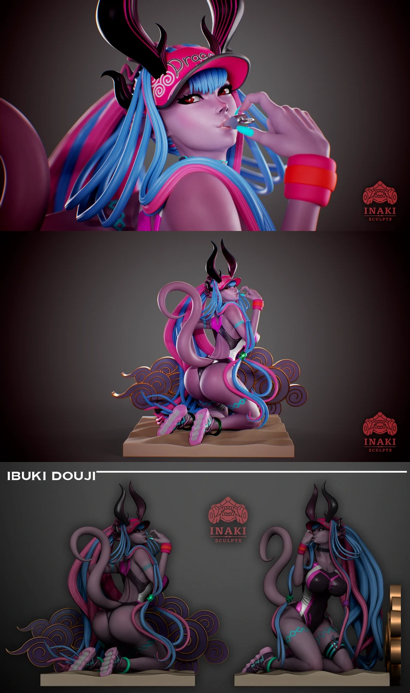 Ibuki Douji – Fate GO STL model for 3D printing