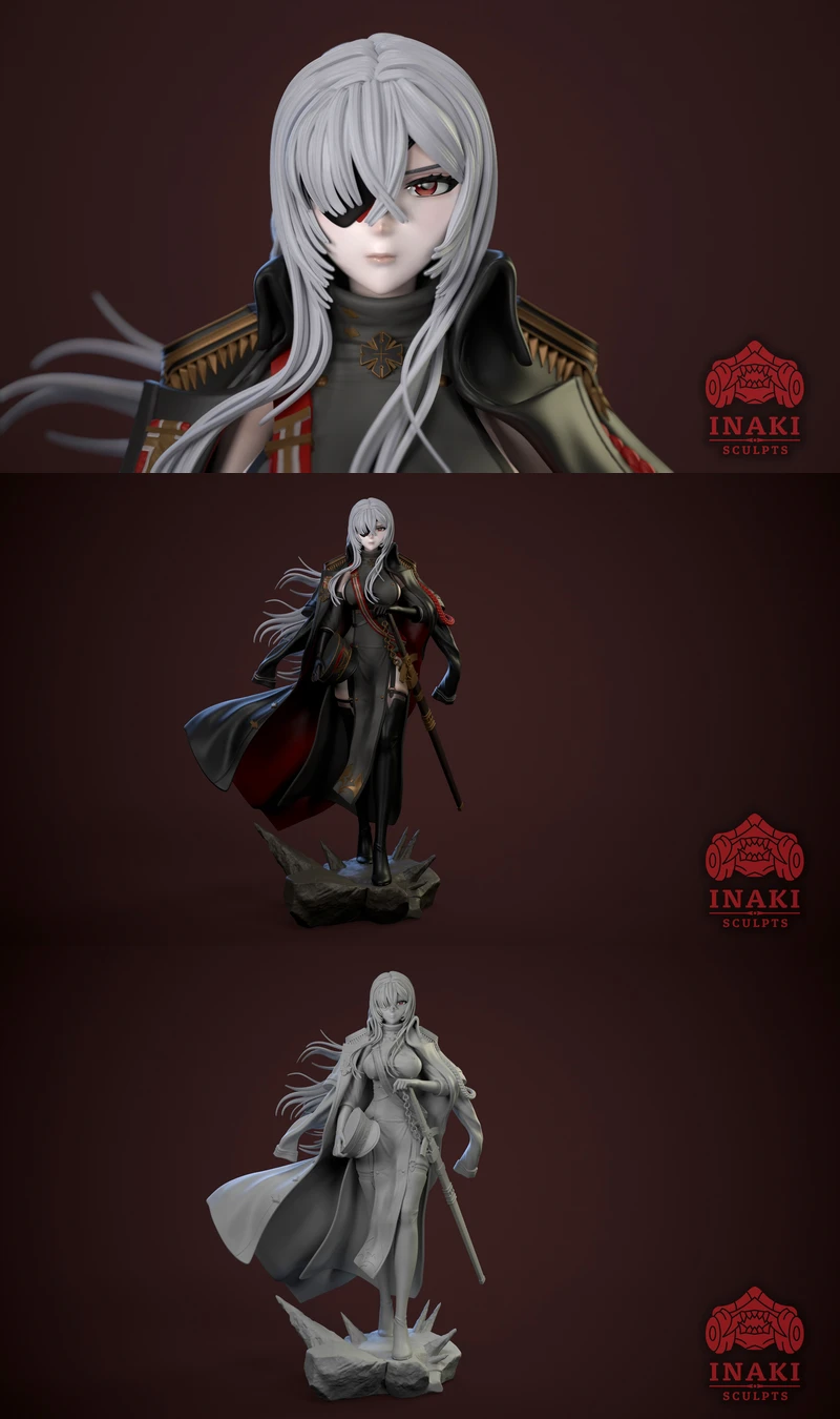 Azur Lane – Fritz LeMay STL model for 3D printing