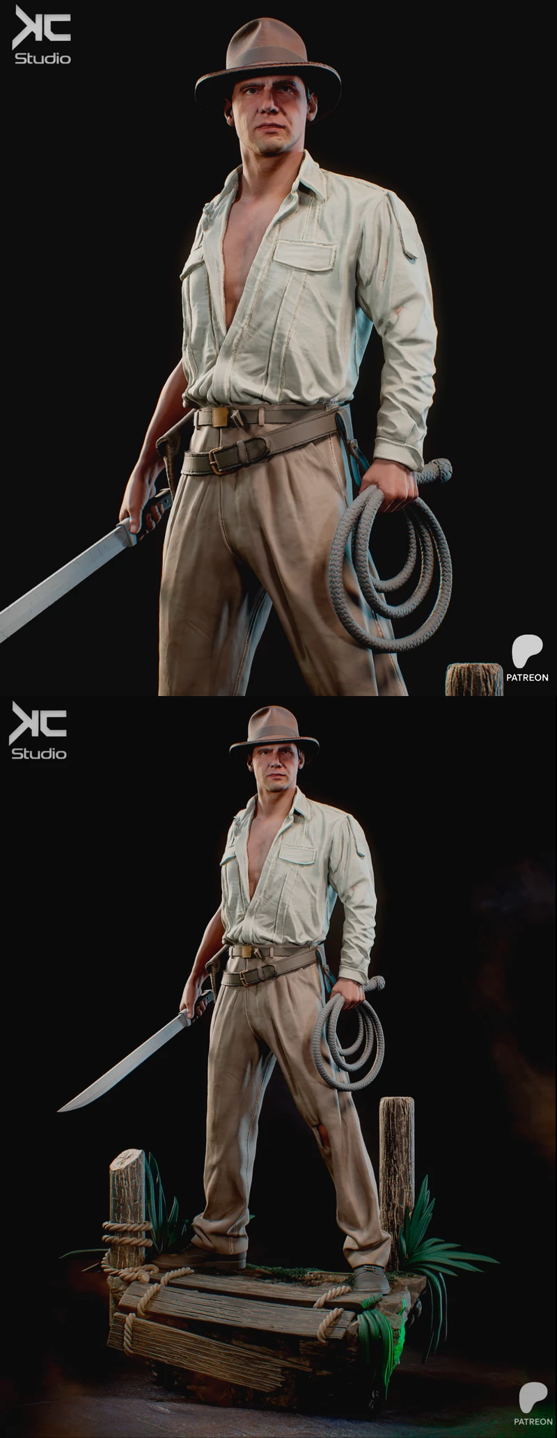 Indiana Jones Temple of Doom 3D Printable Diorama STL File STL model for 3D printing