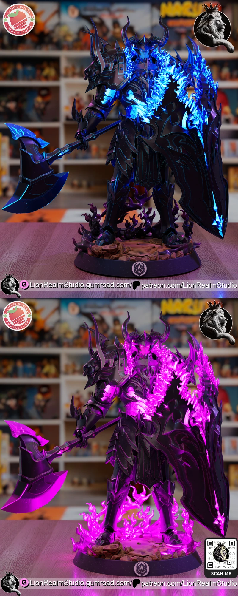 Iron – Solo Leveling STL model for 3D printing