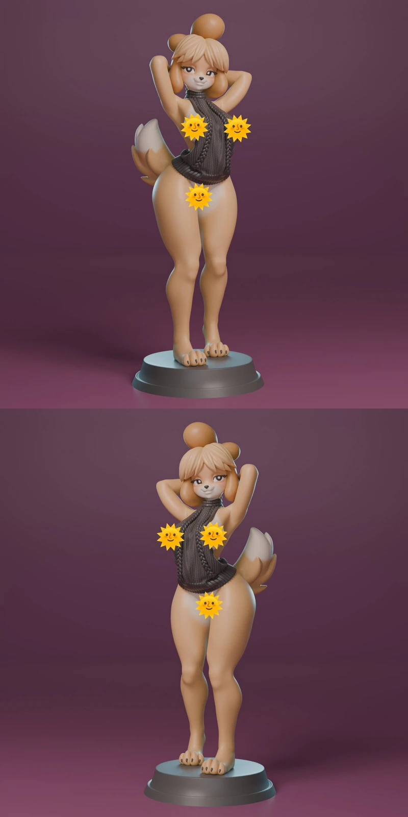 Isabelle 3D Printable Miniature STL File STL model for 3D printing