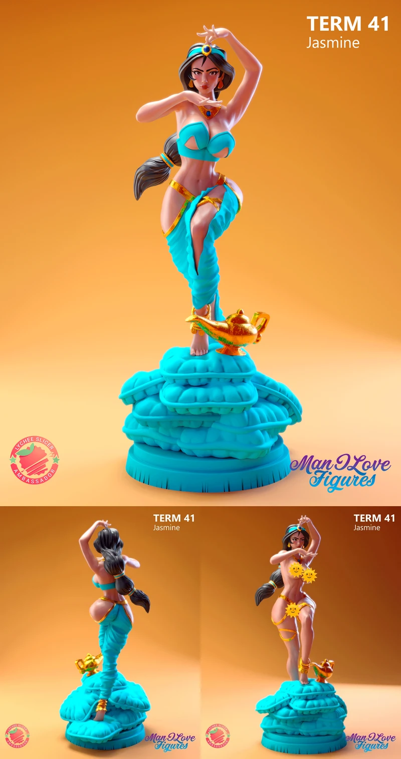 JASMINE STL model for 3D printing