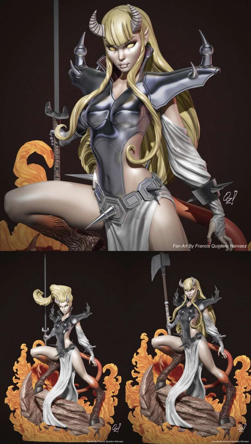 JSC Magik Demon STL model for 3D printing