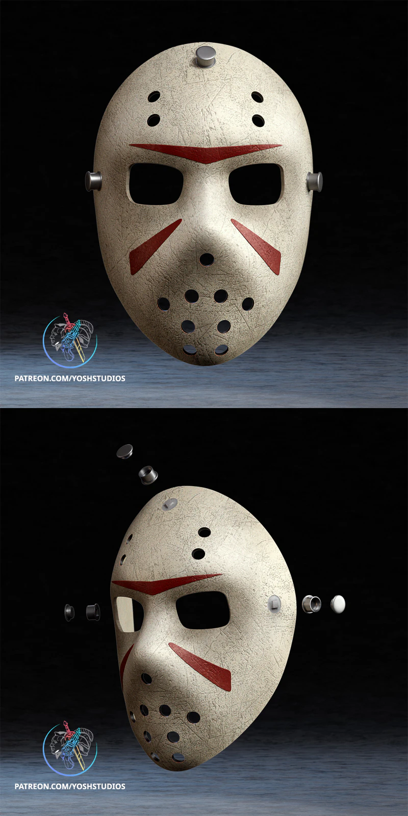 Jason Universe Mask STL File for 3D Printer STL model for 3D printing