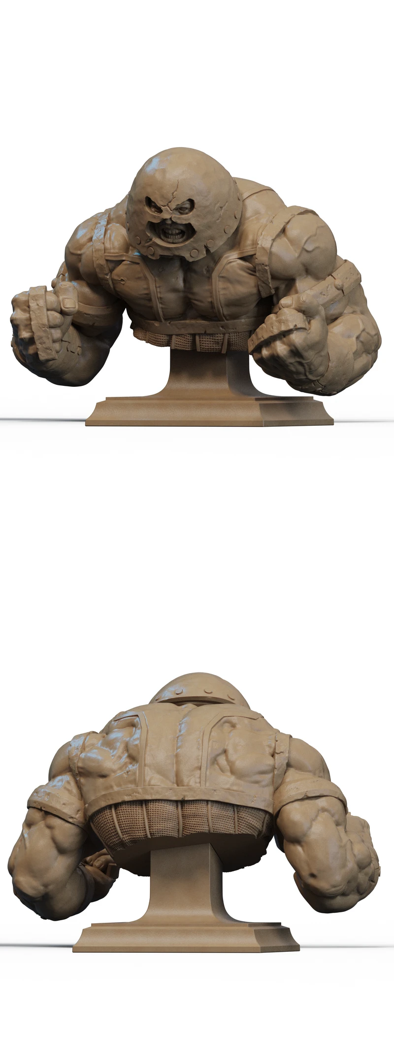 Juggernaut Bust STL model for 3D printing