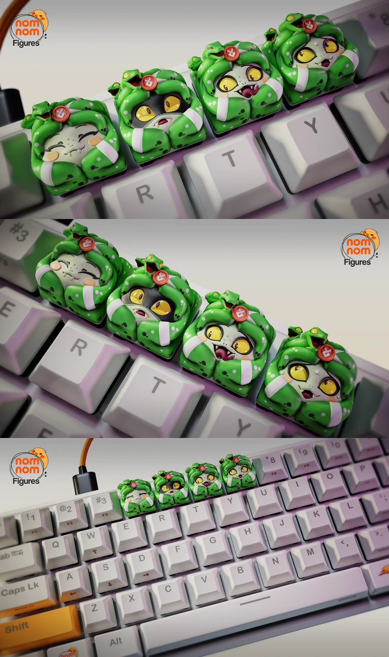 KEYCAPS – Dusa – Hades STL model for 3D printing