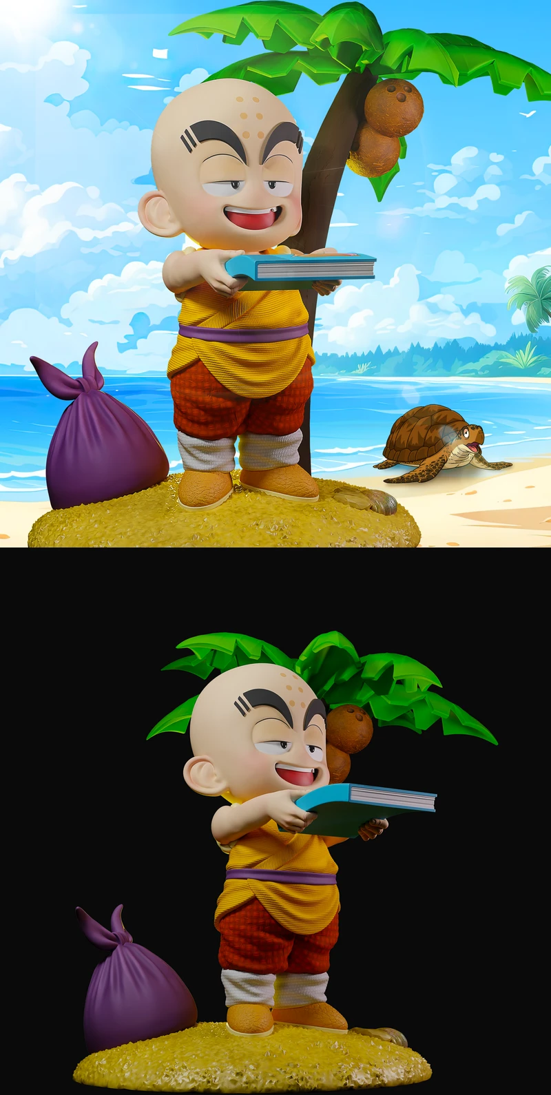 Kuririn Miniature STL File for 3D Printing STL model for 3D printing