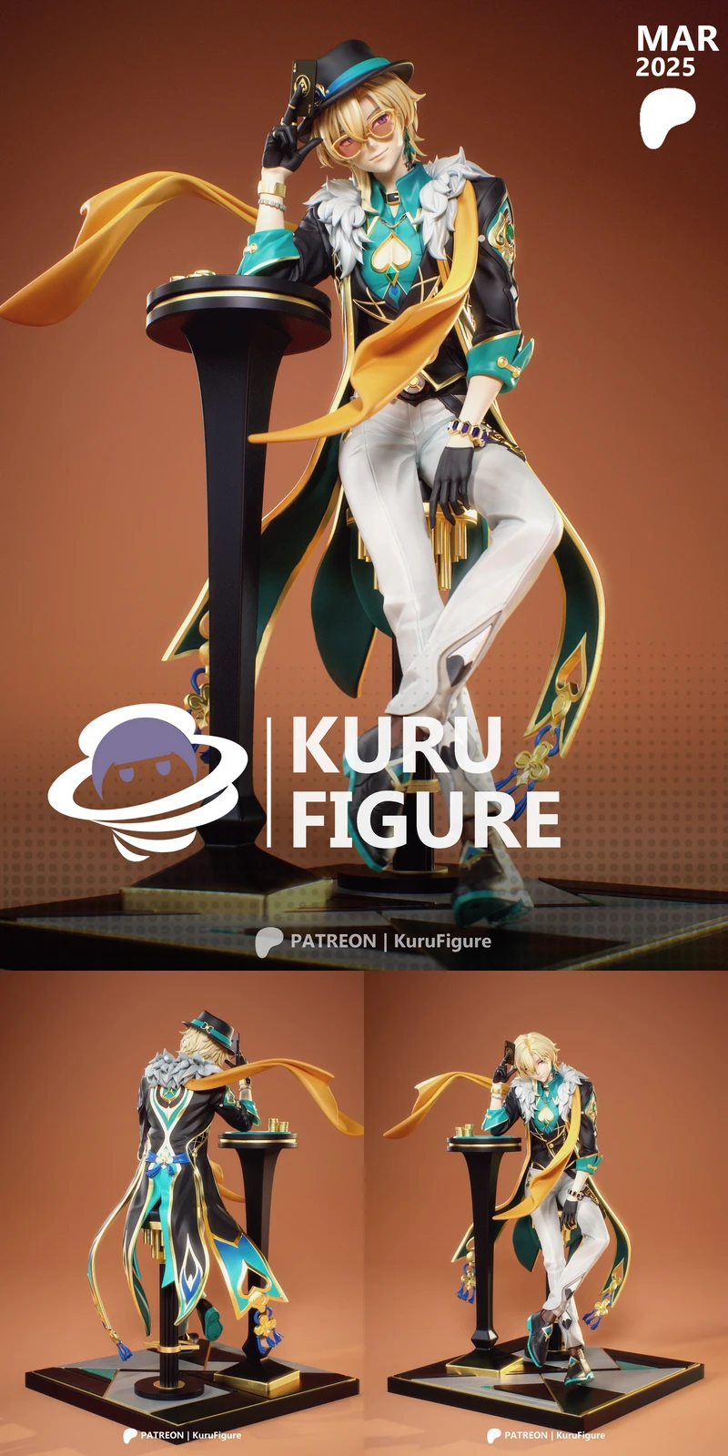 Honkai – Aventurine STL model for 3D printing