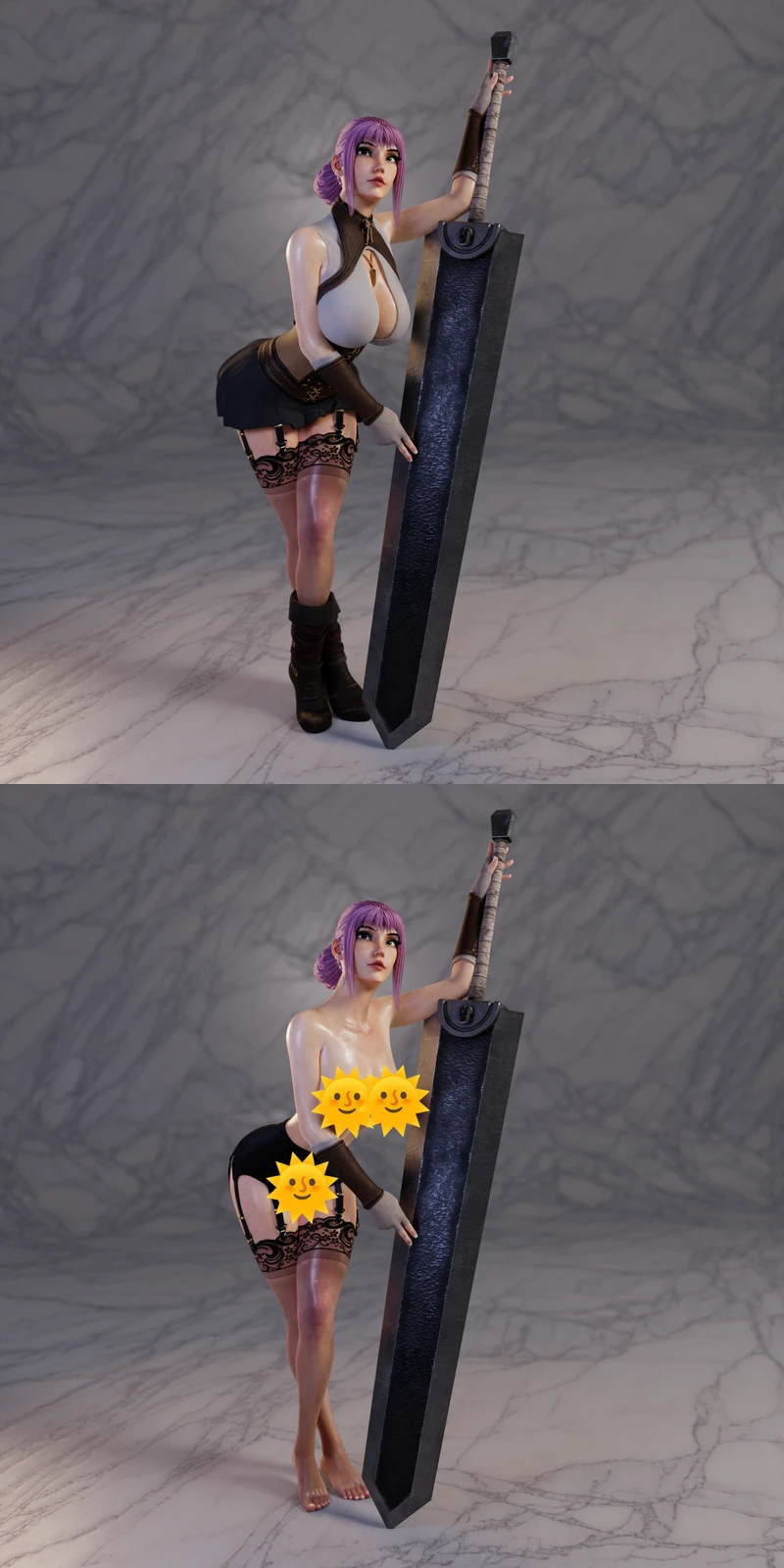 Ladies of Legend – Maiden’s Squire STL model for 3D printing