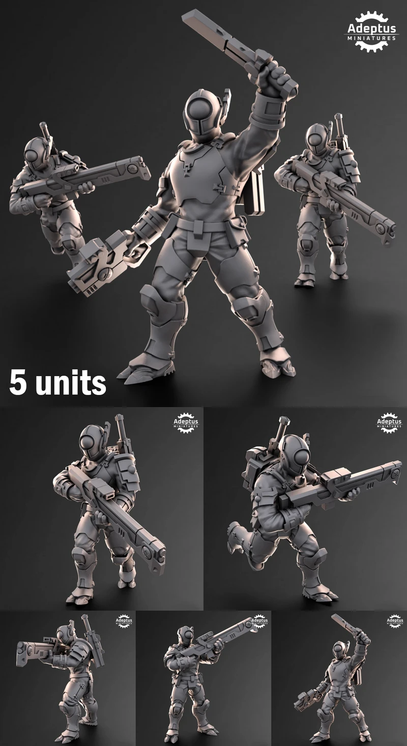 Line Strikers Kae ti A-21.33 STL model for 3D printing