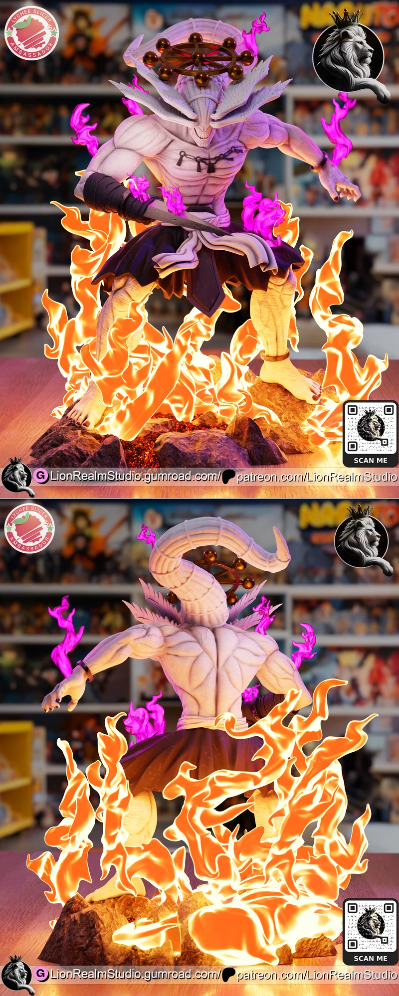 Mahoraga – Jujutsu Kaisen STL Figure for 3D Printing STL model for 3D printing