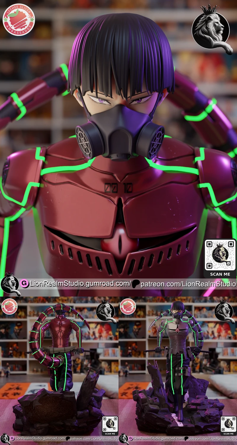 Kaiju No. 8 – Soshiro Hoshina STL | 3D Printable Figure STL model for 3D printing