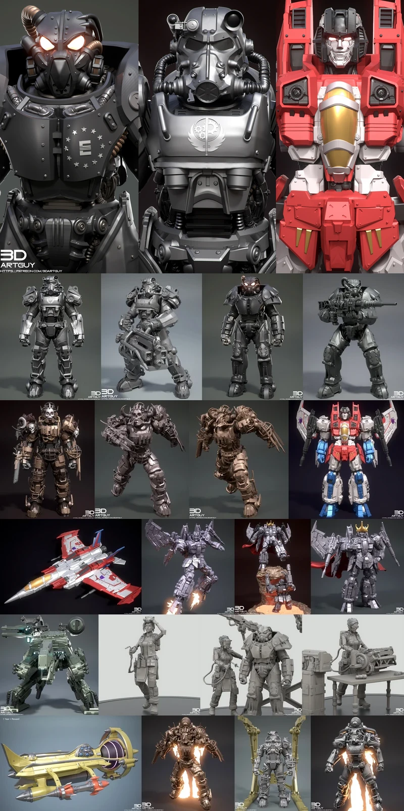 Long Live The King – Sci Fi STL File for 3D Printing STL model for 3D printing