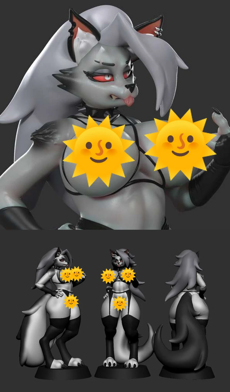 Loona STL model for 3D printing