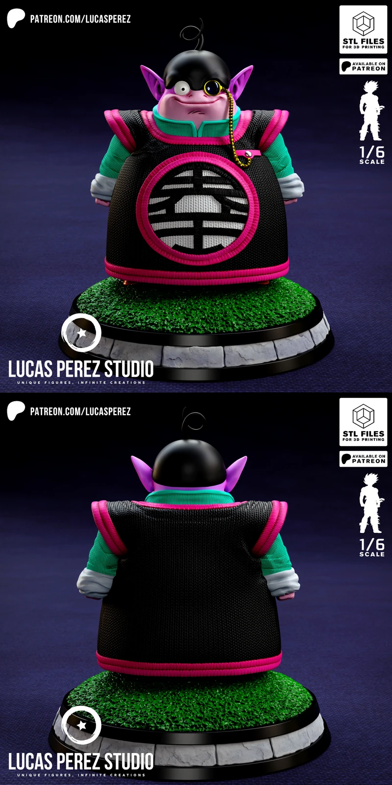 West Kaio 3D Printable STL Figure for Resin Printer STL model for 3D printing