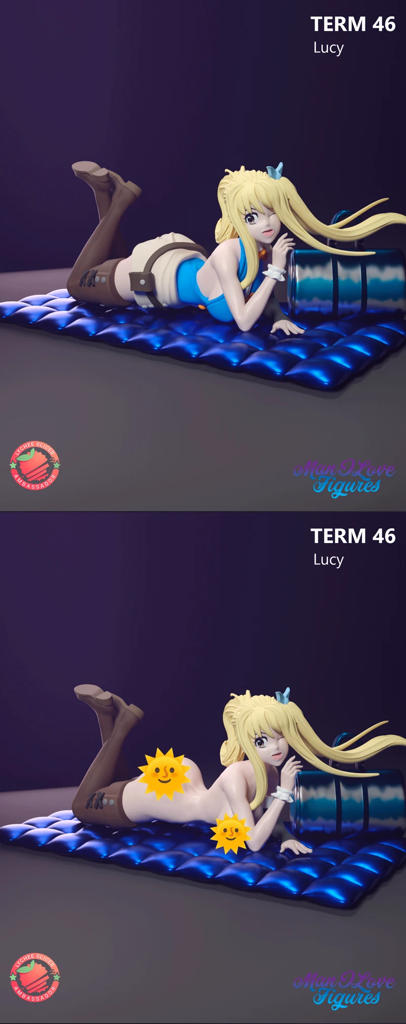 Lucy Heartfilia – Fairy Tail STL model for 3D printing