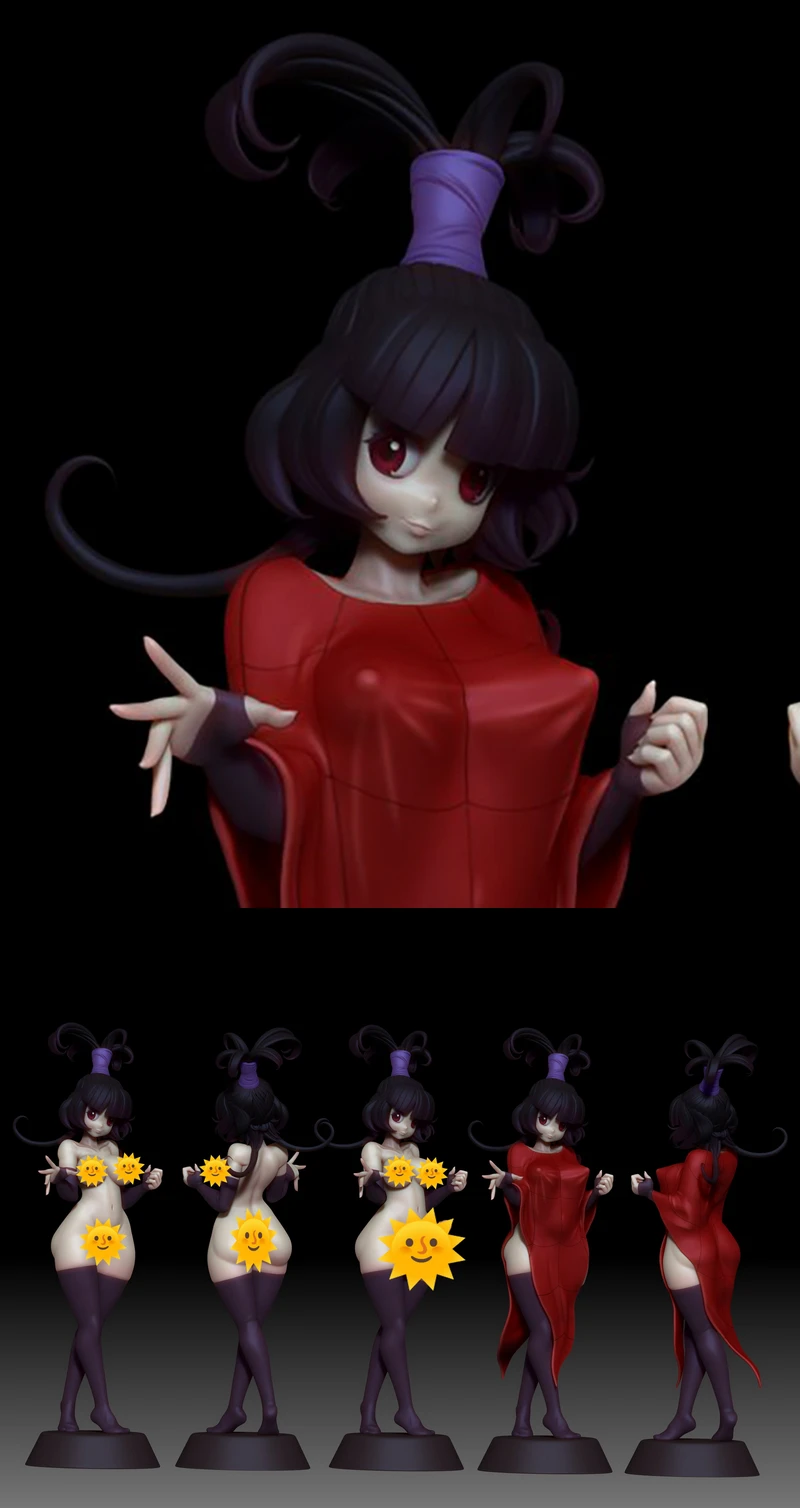 Lydia Beetlejuice STL | 3D Printable Gothic Figure STL model for 3D printing