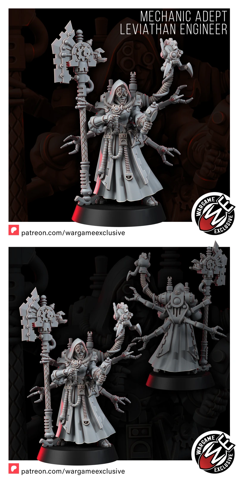 MECHANIC ADEPT LEVIATHAN ENGINEER STL model for 3D printing