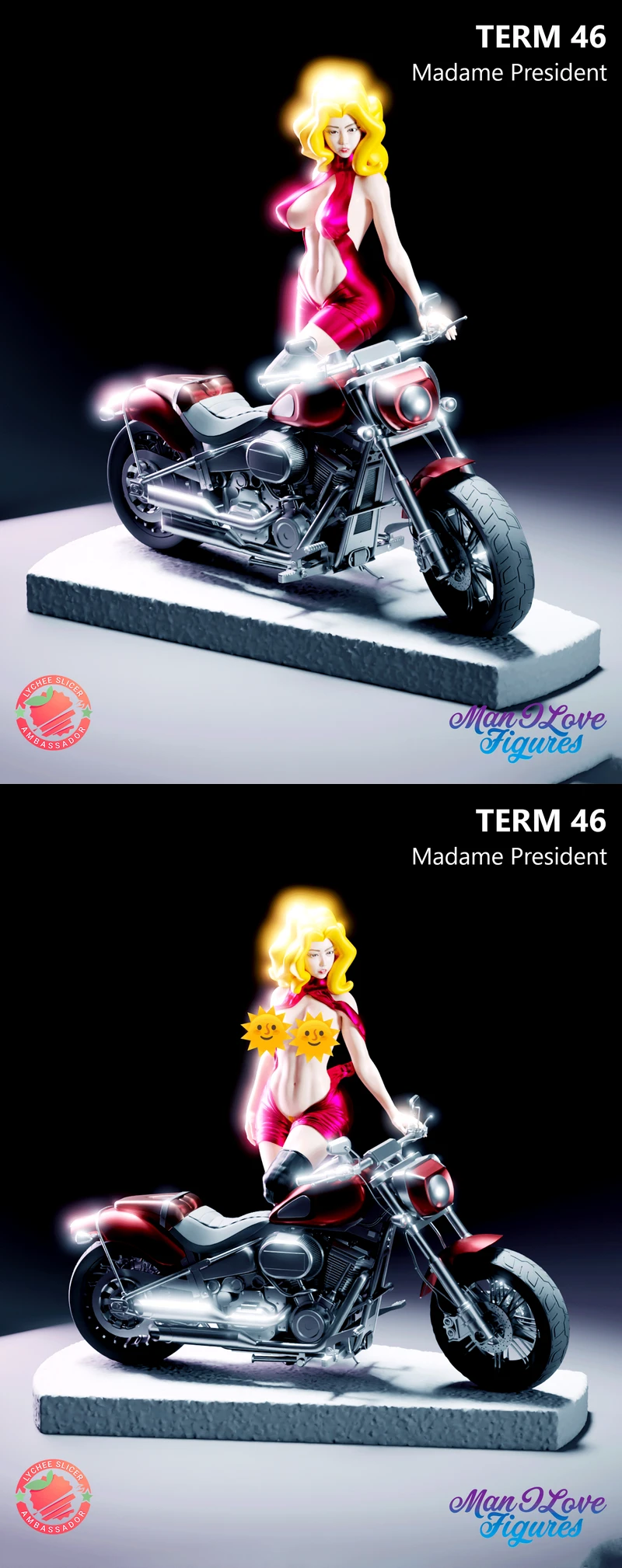 Madame President – Golden Boy STL model for 3D printing