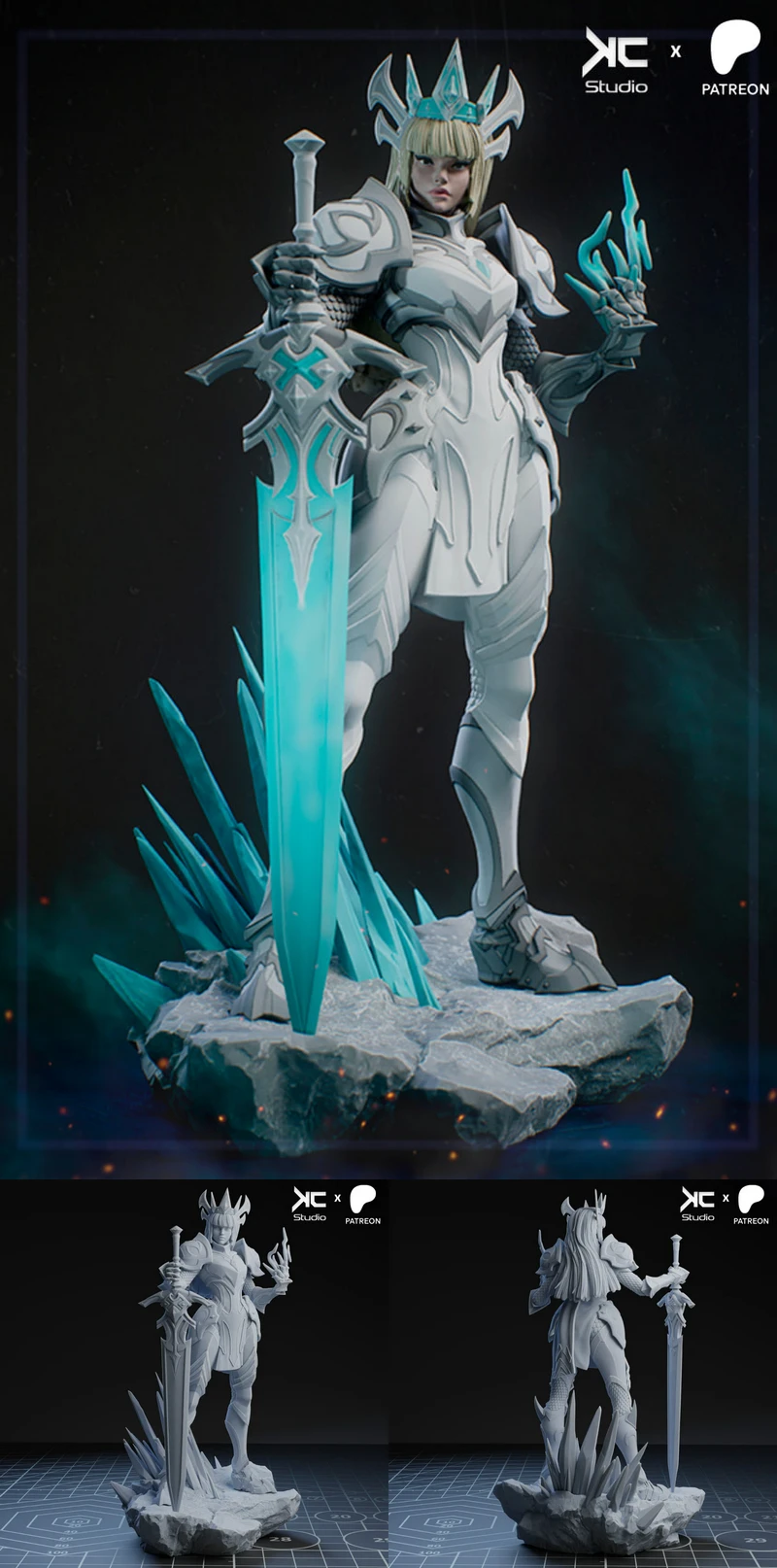 Magik Marvel Rivals Fanart STL model for 3D printing
