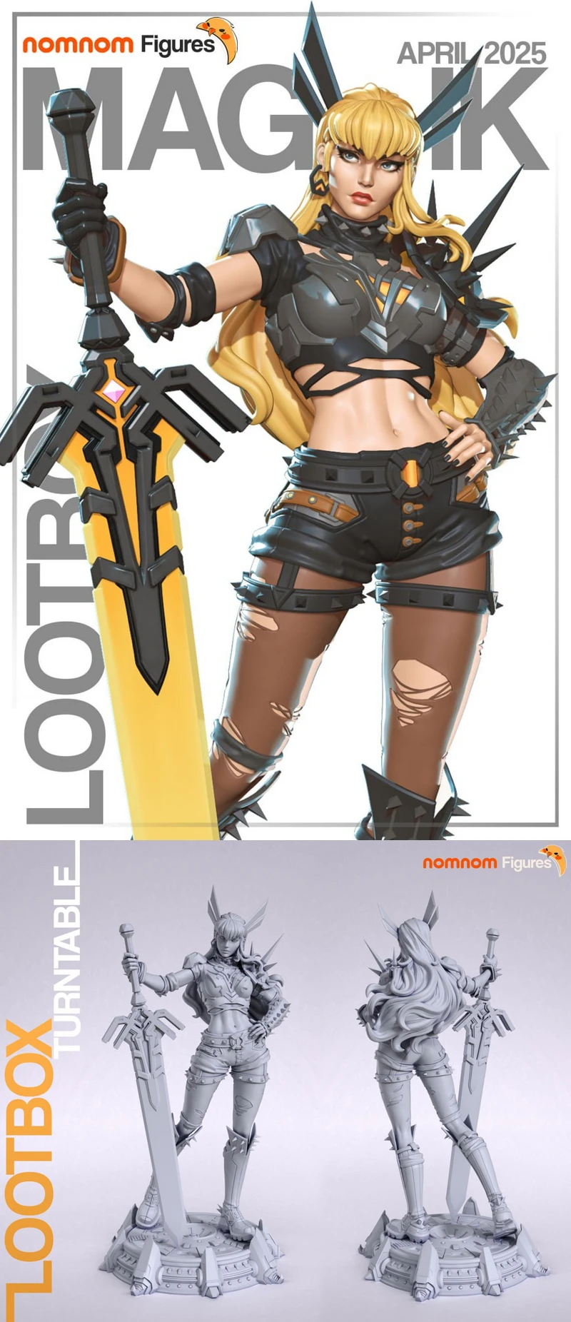 Magik – Marvel Rivals STL model for 3D printing