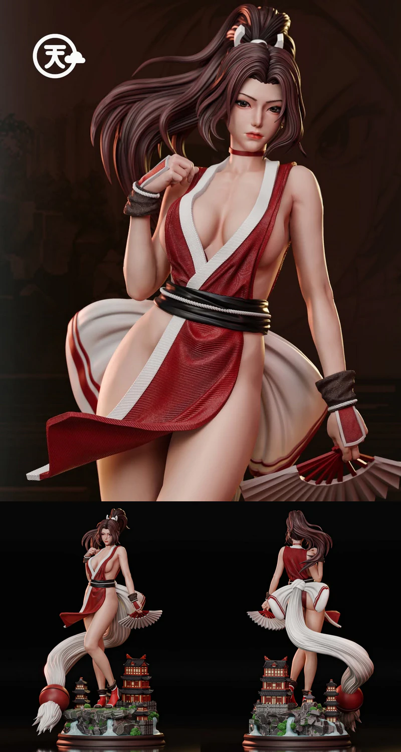 Mai Shiranui STL File for 3D Printing STL model for 3D printing