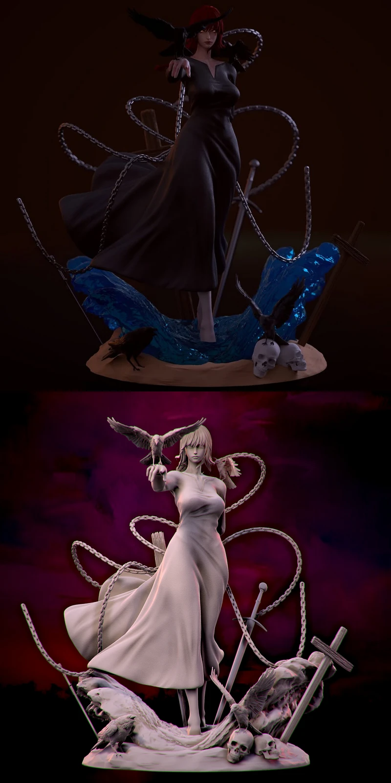 Makima Character STL File for 3D Printing STL model for 3D printing