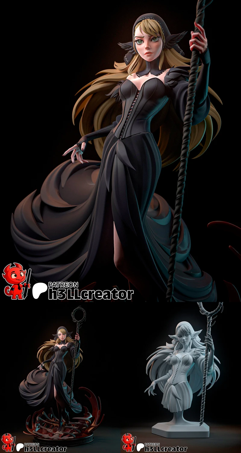 Marcille – Delicious in Dungeon STL model for 3D printing