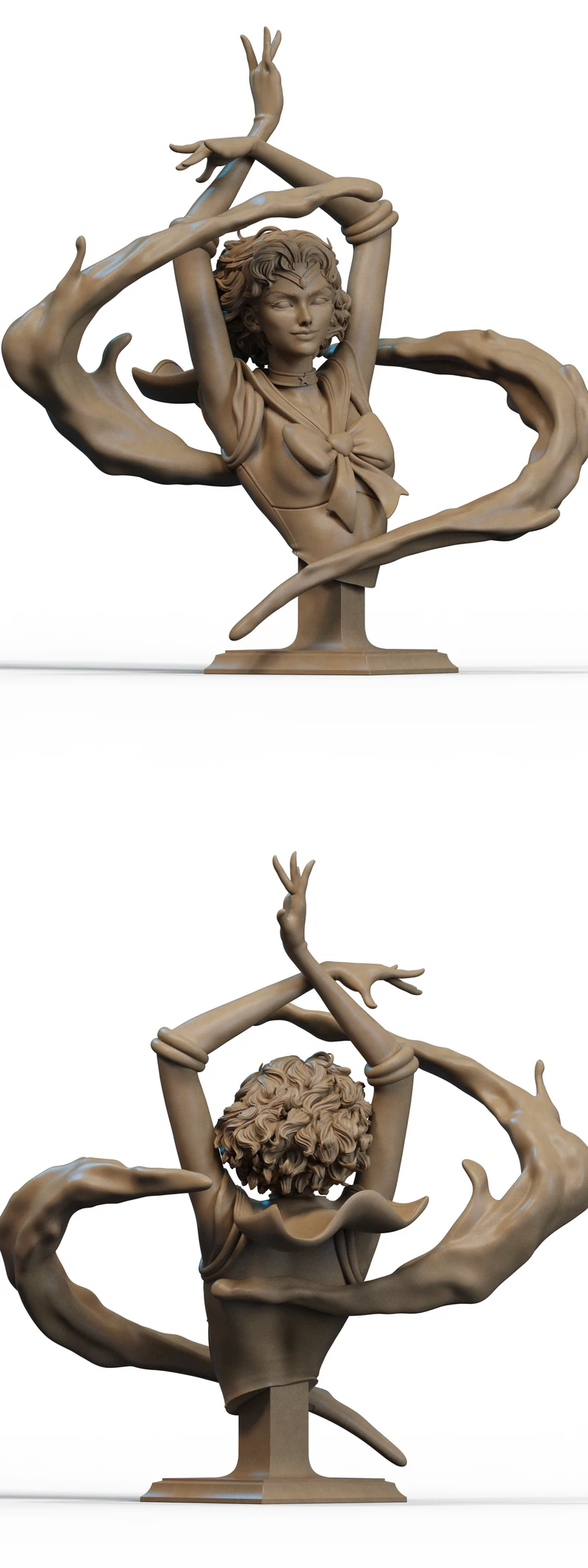 Mercury Bust STL File for 3D Printing STL model for 3D printing